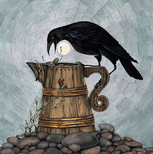 Crow And Pitcher