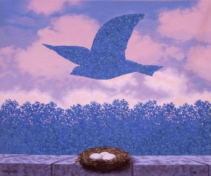 Magritte Printemps - Aubusson tapestry Rene Magritte - Printemps - Aubusson tapestry