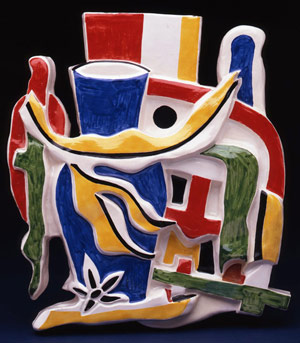 Fernand Leger ceramic - unique, Biot
