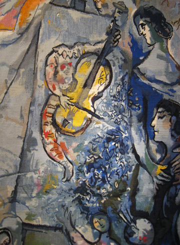 Marc Chagall Tapestry "La Vie" - Yvette Cauquil Prince
