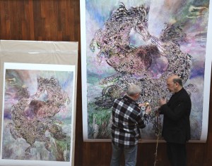 Ahmed Moustafa tapestry