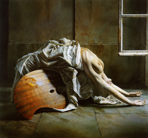 Istvan Sandorfi, "Hommage a Nepharene," 1993, oil on canvas